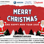 Selamat Natal & Tahun Baru 2026! (Pemberitahuan Libur PT Kusuma Teknik Persada)